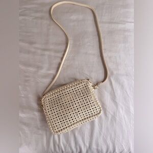 Clare V. Midi Sac
Cream Rattan